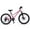 Pink, variant on Ambifirner 24 Inch Mountain Bike  - Shimano 6-Speed, Front Suspension, Disc Brakes, Steel Frame, 85% Assembled (Red)