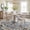 Blue 2, variant on YJ.GWL Round Rugs Soft Vintage Circle Area Rug Low-Pile Floor Carpet for Living Room Bedroom Nursery Bathroom Kitchen Indoor,4Ft,Orange