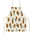 thumbnail image 1 of Delantal de cocina de 1 pieza con cuello ajustable y bolsillo central visible con lazos largos para mujeres y hombres | Cocinero, 1 of 5