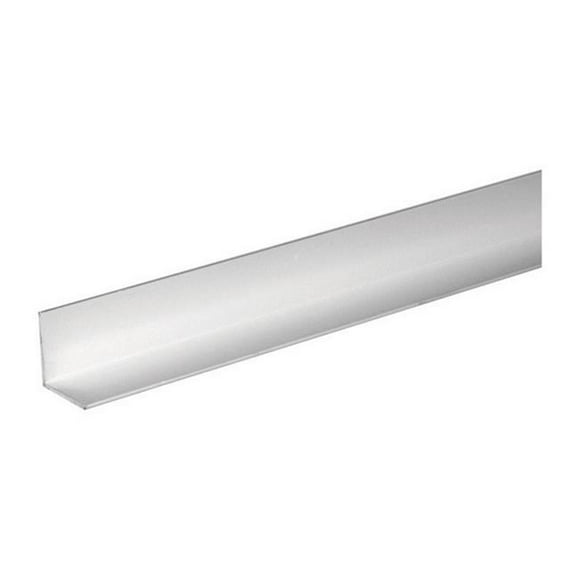 Boltmaster 11438 0.06 x 1 x 1 Pouce x 4 Pieds d'Angle en Aluminium Anodisé