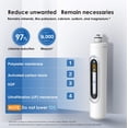 thumbnail image 2 of Waterdrop RF15W-UF 0.01 Micron Water Filter, NSF/ANSI 42 Certified, 16K Gallons High Capacity, Replacement for Waterdrop Under Sink Water Filtration System, White, 2 of 8