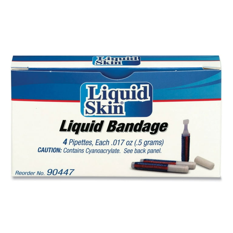 Liquid Bandage, 0.017 oz Pipette, 4/Box Liquid Bandage, 0.017 oz Pipette, 4/Box