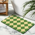 thumbnail image 4 of Non-Slip, Absorbent Large Bath Mat | Soft, 20x32in Checkered Rug Runner | Long Bathroom Mat Enhancing Bathroom & Hallway, 4 of 5