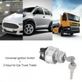 thumbnail image 2 of Car Ignition Switch, Ignition Switch,  Universal Security Accessory For Truck Locking Car With 2 Keys, 2 of 8