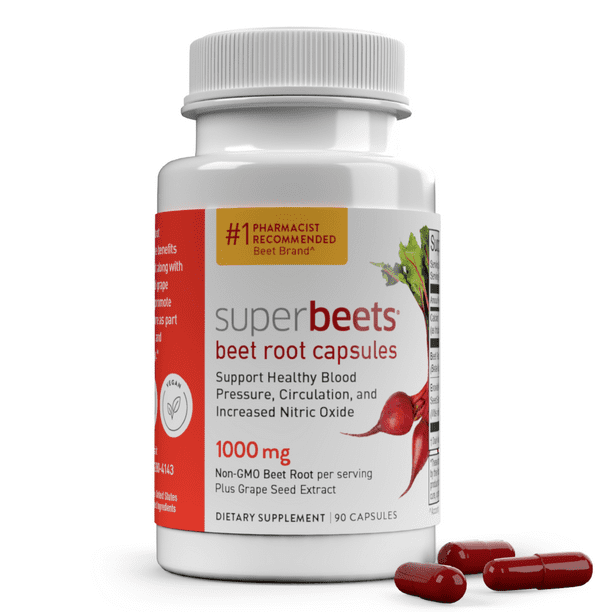 HumanN SuperBeets Beet Root Capsules Quick Release 1000mg Help