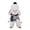D, variant on 8.6" Snowman Plush Christmas Doll, Cute Soft Christmas Stuffed Toy Home Office Shop Window Decor