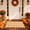 Orange,White, variant on Halloween Large Plaid Rug Doormat, 19.6x31.5 Inches Hand-woven White Black Plaid Rug Cotton Blend Washable Welcome Mat for Front Door Porch Home Farmhouse Indoor Outdoor Use