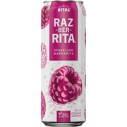 Ritas Raz-Ber-Rita Sparkling Margarita, 25 fl. oz. Can 8.0% Alc./Vol., 8% ABV