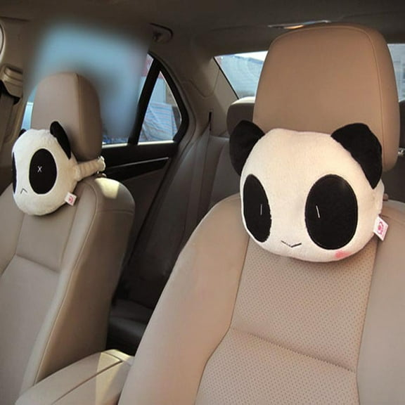 100Fens Cute Car Neck Headrest Neck Support Cushion Truck Interior Accessories