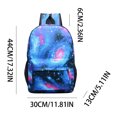 thumbnail image 2 of LSLJS Retro Harajuku Star Backpack Backpack Boys and Girls Couples Pack Student School, Star Backpack, 2 of 2