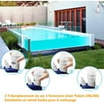thumbnail image 5 of Pool Cleaner Replacement Parts With Tight Weave For Debris Collection, Zipper Opening Easy To Empty Nylon Mesh Filter Bags 2 Pack Compatible With Polaris 280 480, 5 of 5