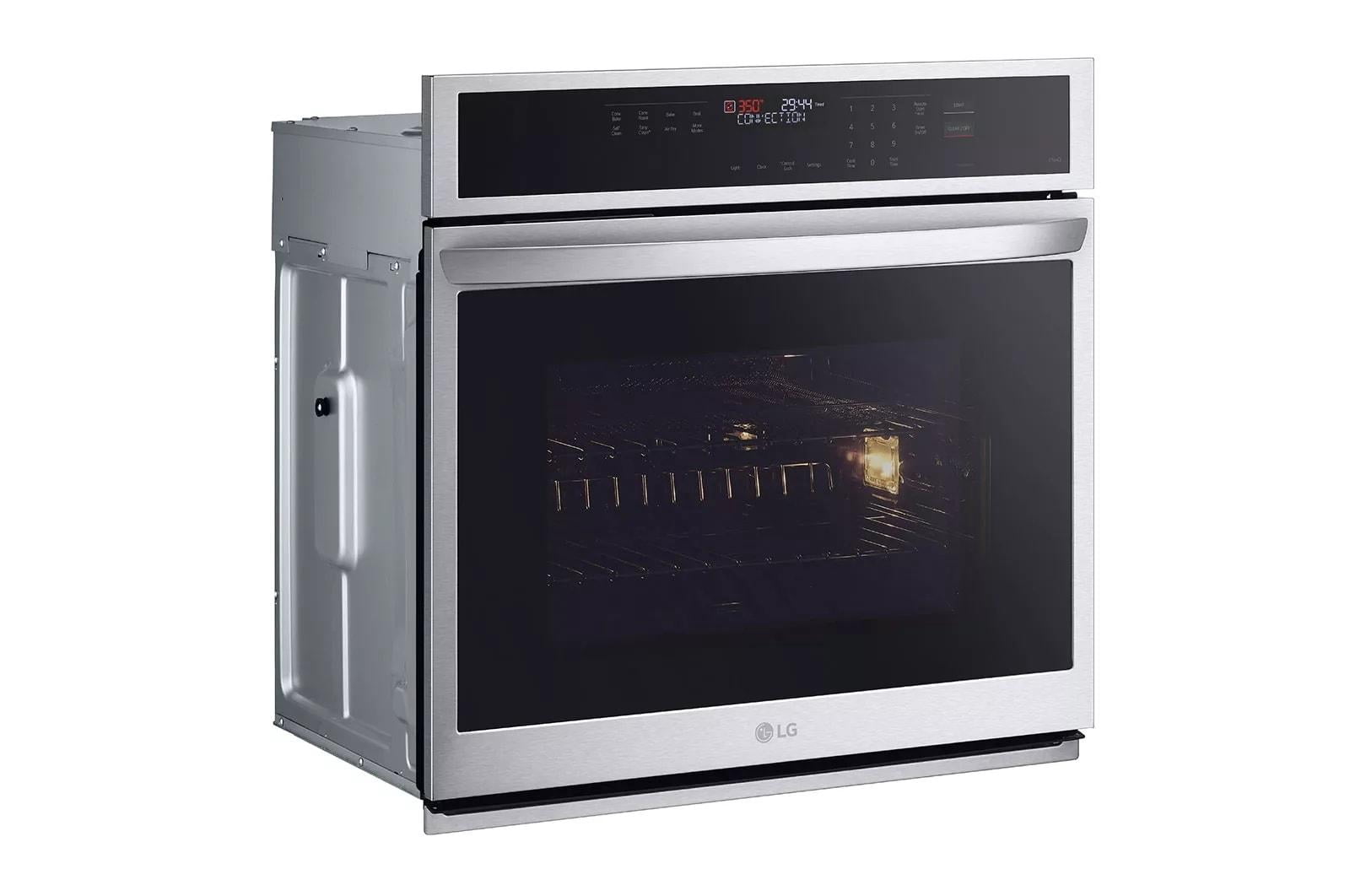 30 Inch Single Electric Smart Wall Oven with 4.7 cu. ft. Convection Oven, EasyClean® + Self Clean