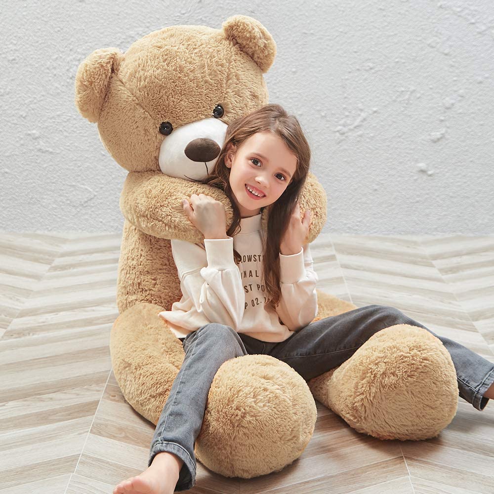 Morismos Giant Teddy Bear 47-Inch Brown Plush Toy photo 8