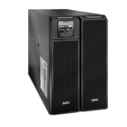 APC SRT10KXLT sistema de alimentación ininterrumpida (UPS) Doble conversión (en línea) 10 kVA 10000 W 6 salidas AC APC SRT10KXLT