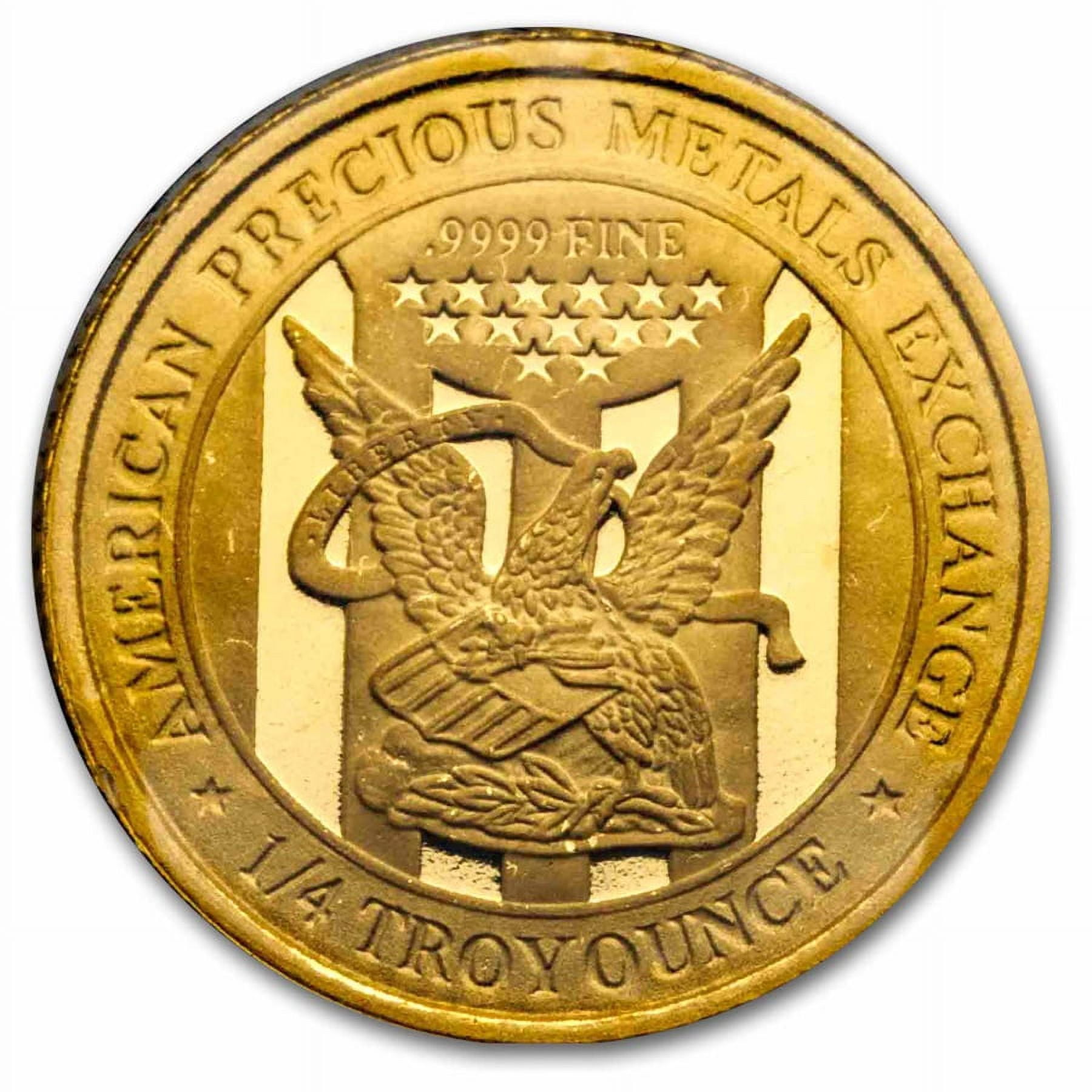 1/4 oz Gold Round - APMEX (In TEP Package)