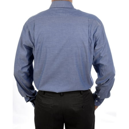 Tommy Hilfiger Men's Non Iron Sli Fit Check Button Down Collar Dress Shirt