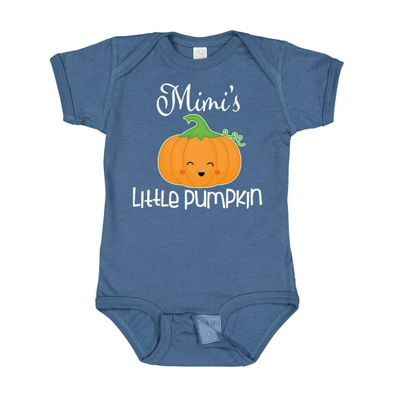 Inktastic Mimi Little Pumpkin Grandkids Boys or Girls Baby Bodysuit