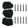 thumbnail image 1 of Pond Black Orchard Bird Netting High Density Polyethylene Knotless Anti Fall Leaves Pond Net, 1 of 8