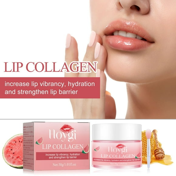 EGNMCR Watermelon Lip Mask Moisturizes And Moisturizes Lip Lines, Prevents Freezing And Cracking, Skin Peeling, Keratinization, And Lip Repair Mask lip balm