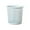 Blue, variant on 8.6in Plastic Trash Can, Perforated Waste Bin with Breathable Holes, Stylish Home Office Garbage Container