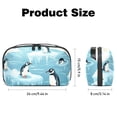 thumbnail image 5 of Penguin Waterproof Oxford Fabric USB Organizer Storage Box Charger Phone Case Cell Phone Cord Organizer 5.9x9.44x3.14 in., 5 of 6