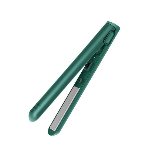 Mini Hair Straightener USB Fast Heating 2 in 1 Straightening and Curling Iron for Travel