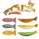 thumbnail image 4 of 6 Pcs Cat Toys Saury Fish,Cat Chew Toy Catnip Toys for Indoor Cats, 4 of 5