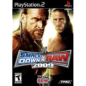 WWE Smackdown Vs. Raw 2009- PS2 Playstation 2 (The Best Smackdown Vs Raw Game)