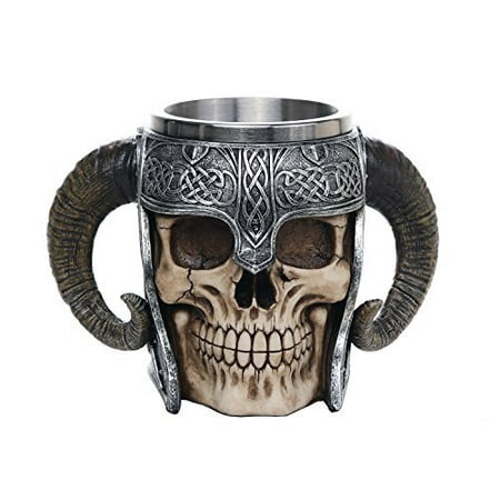 Ryder Cup Valhalla - Viking Skull of Valhalla Warrior Mug Tankard 13oz