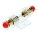 thumbnail image 5 of 1 Set Amplificador Subwoofer de Audio para Automóvil de Cable Portafusibles Sunnimix Kit de cableado de subwoofer de audio, 5 of 8