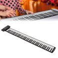 thumbnail image 3 of Piano Digital Enrollable, Piano Enrollable Portátil Recargable Flexible 88 Teclas Para Principiantes, 3 of 7
