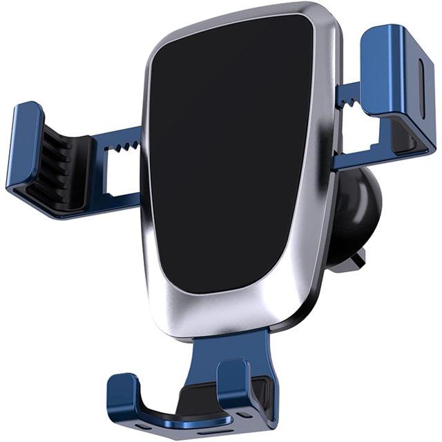 Soporte para teléfono para automóvil,Soporte para teléfono celular por gravedad,Soporte para teléfono para automóvil de aleación de aluminio,Soporte para teléfono con ventilación de aire para