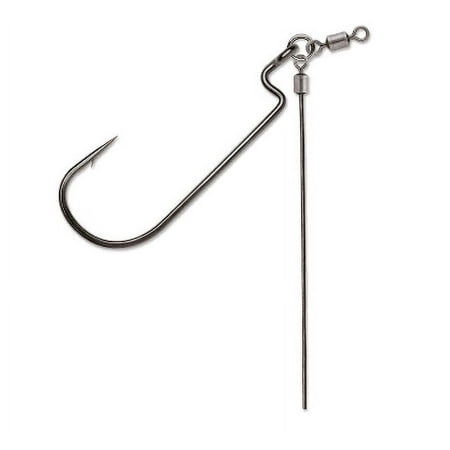 VMC Tokyo Rig Heavy Duty Worm #2/0 Black Nickel