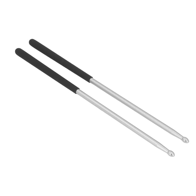 1 Pair Professional Drum Stick, Solid Boosting Non Slip Handle Aluminium Alloy 5A Drum Stick for Loud and Clear Sound