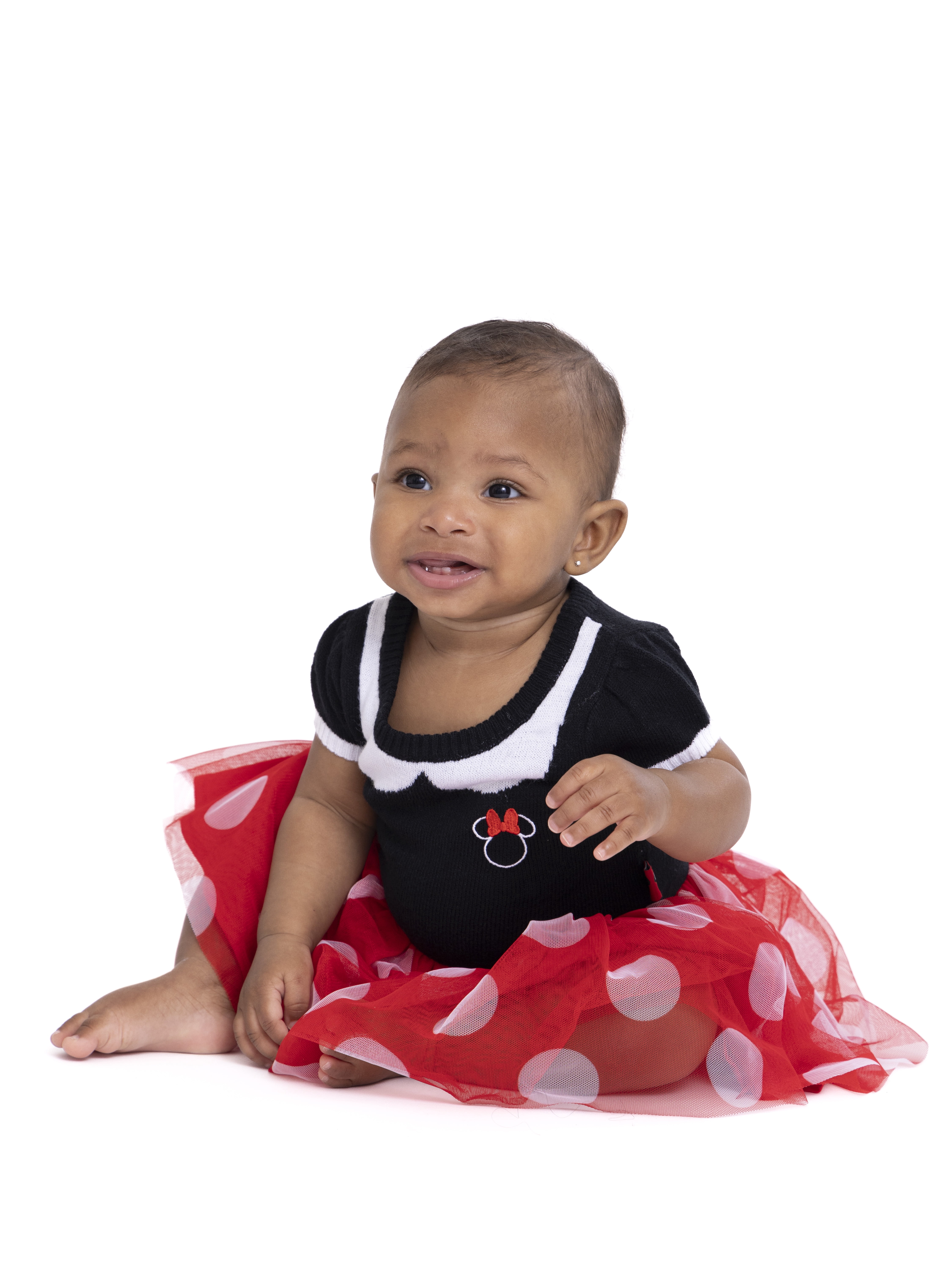 Disney Baby Girl Minnie Mouse Cosplay Dress, Sizes 0/3 Months-6/9 Months