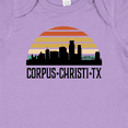 thumbnail image 4 of Inktastic Corpus Christi Texas Skyline Retro Boys or Girls Baby Bodysuit, 4 of 5