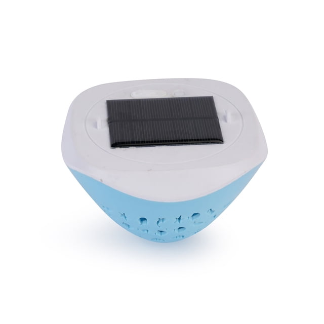 Fasiaou Solar Floating Pool Lights, USB Rechargeable Pool Lights, Waterproof Dynamic Modes Upper and Lower Glow Hangable Solar Floating Light for Garden,As Show