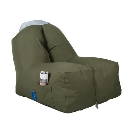 Karmasfar Product Inflatable Lounger Beach Bed Air Hammock Sofa Inflatable Chair Outdoor With Side Pocket For Camping Picnics Pool And Beach Party