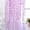 Purple-461, variant on Yhsdtq, Voile Window Sheer Panels, Light Filtering Drapes, 100% Polyester Fabric, Easy Installation, For Living Room/Bedroom, Energy-Efficient Blinds, UV Protection, Home Decor, Thermal Insulation