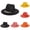 Black, variant on Summer Sun Hat for Women Retro Elegant Wide Brim Pearl Straw Sun Hat UV Protection Belt Panama Cap Yellow for Vacation Travel Go Out Daily Waer Trendy