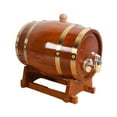 thumbnail image 1 of Distributeur de Baril Rétro Fût en Chêne pour Boisson Bière Déco Maison 1,5 L, 1 of 8