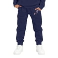 thumbnail image 3 of YOUYEDIAN Halloween Boys Sweatpants Fashion Casual Sweatpants with Pockets Funny Halloween Print Pants Kids Athletic Trousers (Navy, 3-4 Years), 3 of 5