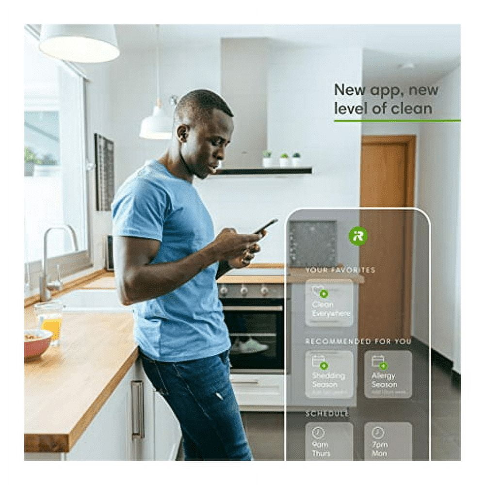 iRobot Roomba 694 Robot Vacuum-Wi-Fi Connectivity, Personalized Cleaning Recommendations, Works with Alexa, Good for Pet Hair, Carpets, Hard Floors, Self-Charging, Roomba 694