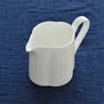 thumbnail image 4 of White Ceramic Milk Jug With Spout And Handle Multi-purpose Tea Dispenser Sauce Pot Gravy Boat, 4 of 6