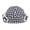 black and white, variant on 2000s Marine Hat for Teens Girl Uniform Plaided Winged Bowknot Caps Women Photography Bucket Hat Spring Autumn Sunproof Hat