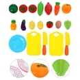 thumbnail image 4 of 2 Sets Pretend Play Food Fruits and Vegetables Educational Toy Cutting Toys Kitchen Game, 4 of 6