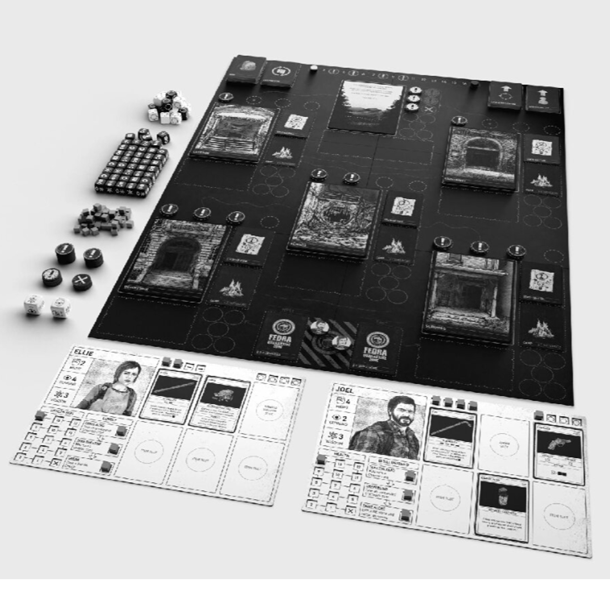 The Last of Us: Escape the Dark Strategy Board Game for Ages 14+, from Asmodee