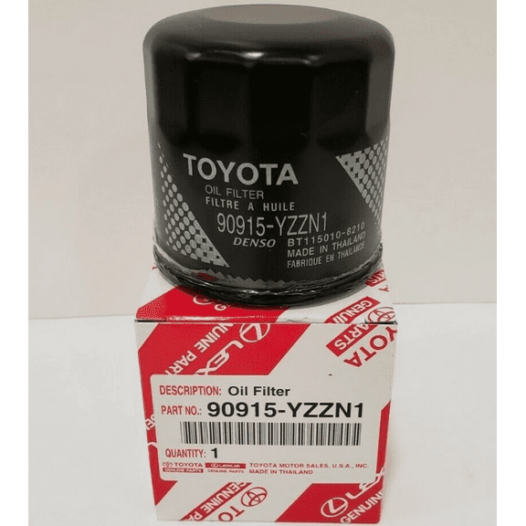 TOYOTA OEM FACTORY OIL FILTER 2001-2009 PRIUS ( 90915-YZZN1 )