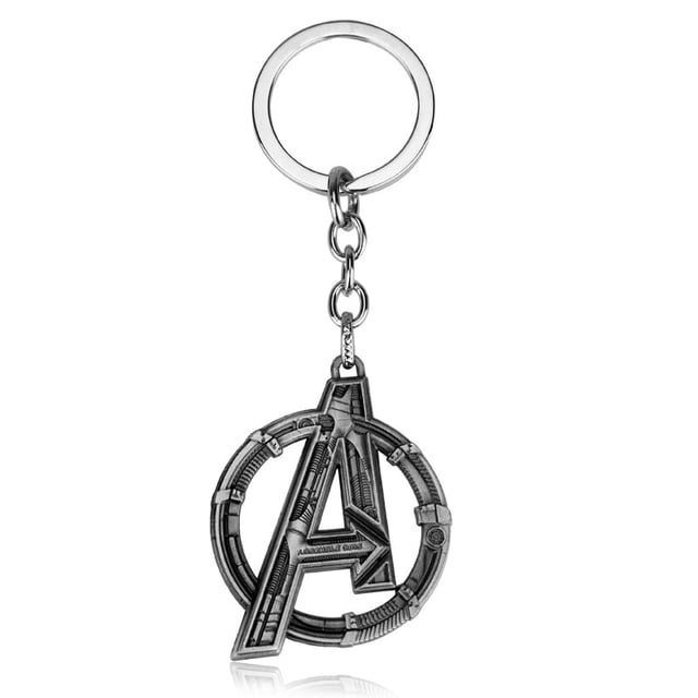 Llavero colgante de Los Vengadores de Marvel, llavero de Metal de superhéroe de Disney para bolso, llavero de martillo de Thor, abrebotellas, accesorios para hombres, regalo Fivean unisex