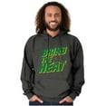 thumbnail image 5 of Bring The Heat Baseball Pitcher Hoodie Hooded Sweatshirt Men Brisco Brands S, 5 of 6